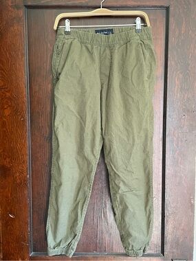 Abercrombie and Fitch linen/cotton joggers size 0